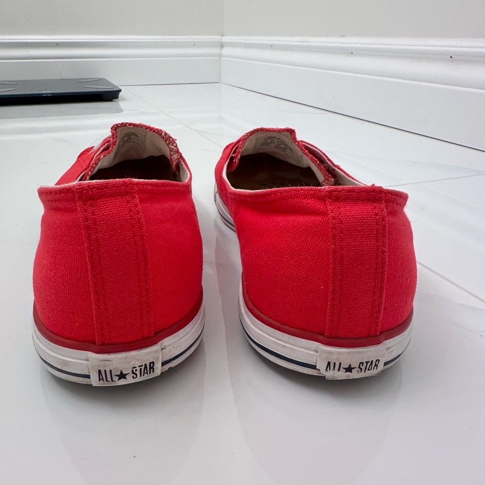 Converse - Womens All Star Ballet Lace Shoes (Chuck Taylor) - Picture 4 of 8